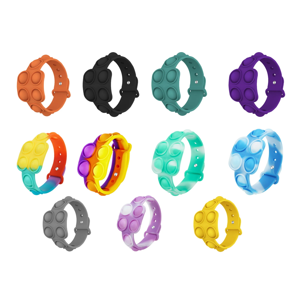 Wearable Pop Bubble Fidget Wristband Toy 3
