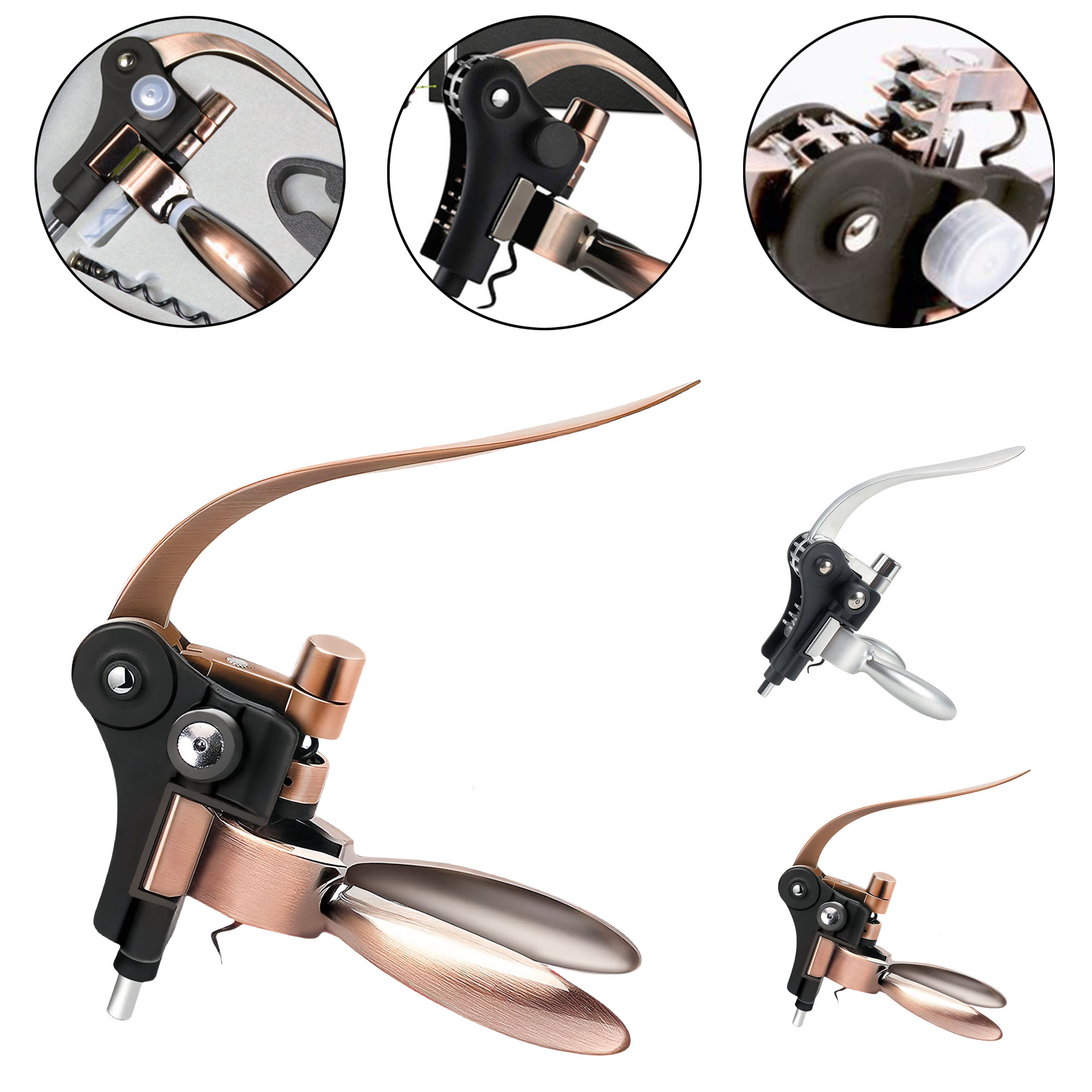 Rabbit Head Quick Wine Bottle Opener 2