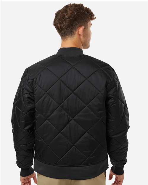 Men's Diamond Quilted Jacket - 6124 13
