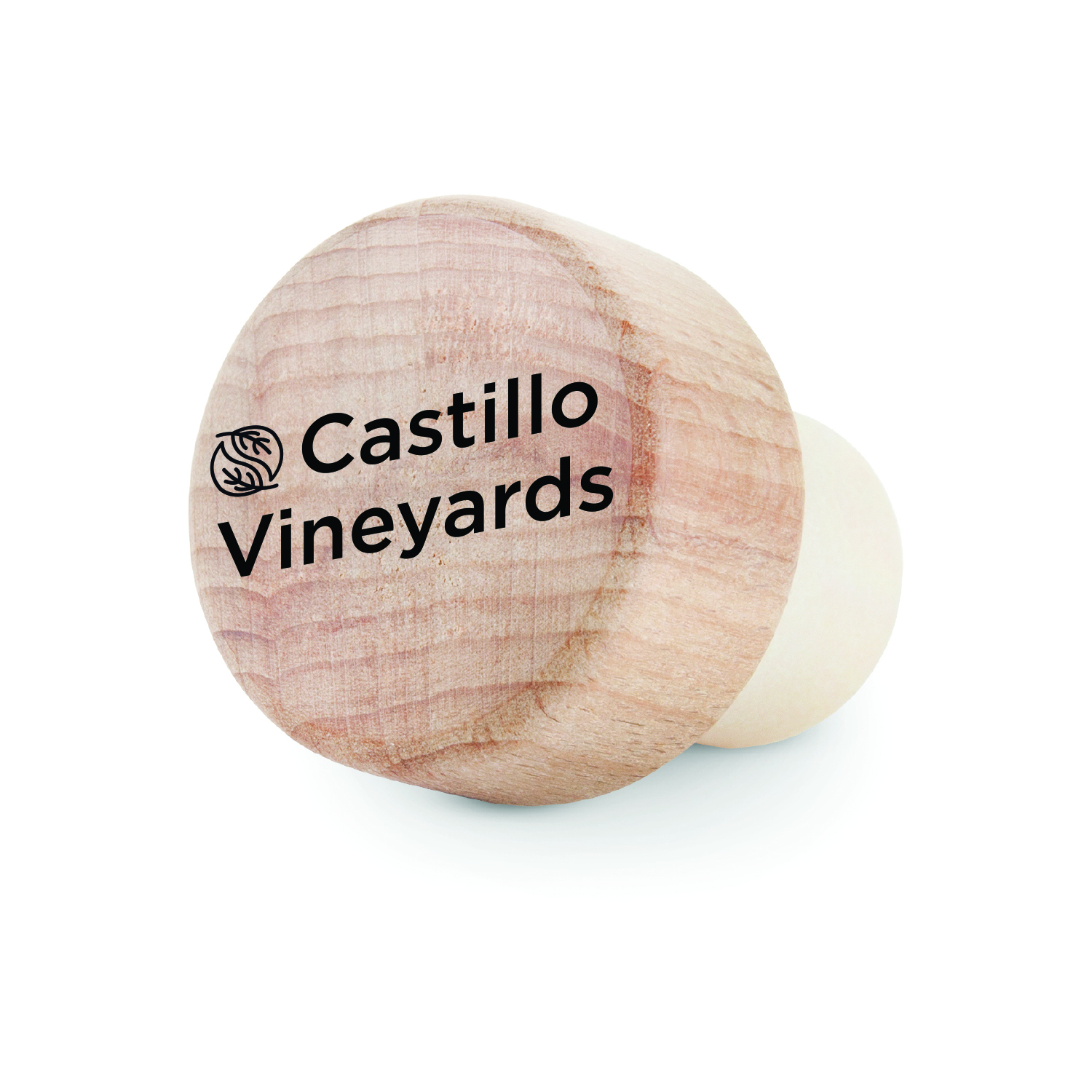 True® Woody™ Wine Bottle Stopper