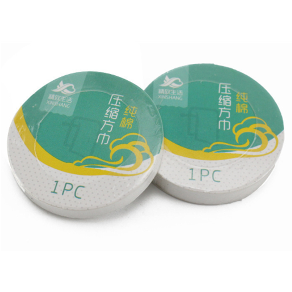 Disposable Compressed Travel Square Towel 2