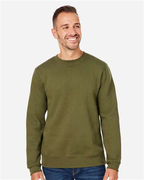 Unisex Premium Fleece Crewneck Sweatshirt - 8424 21