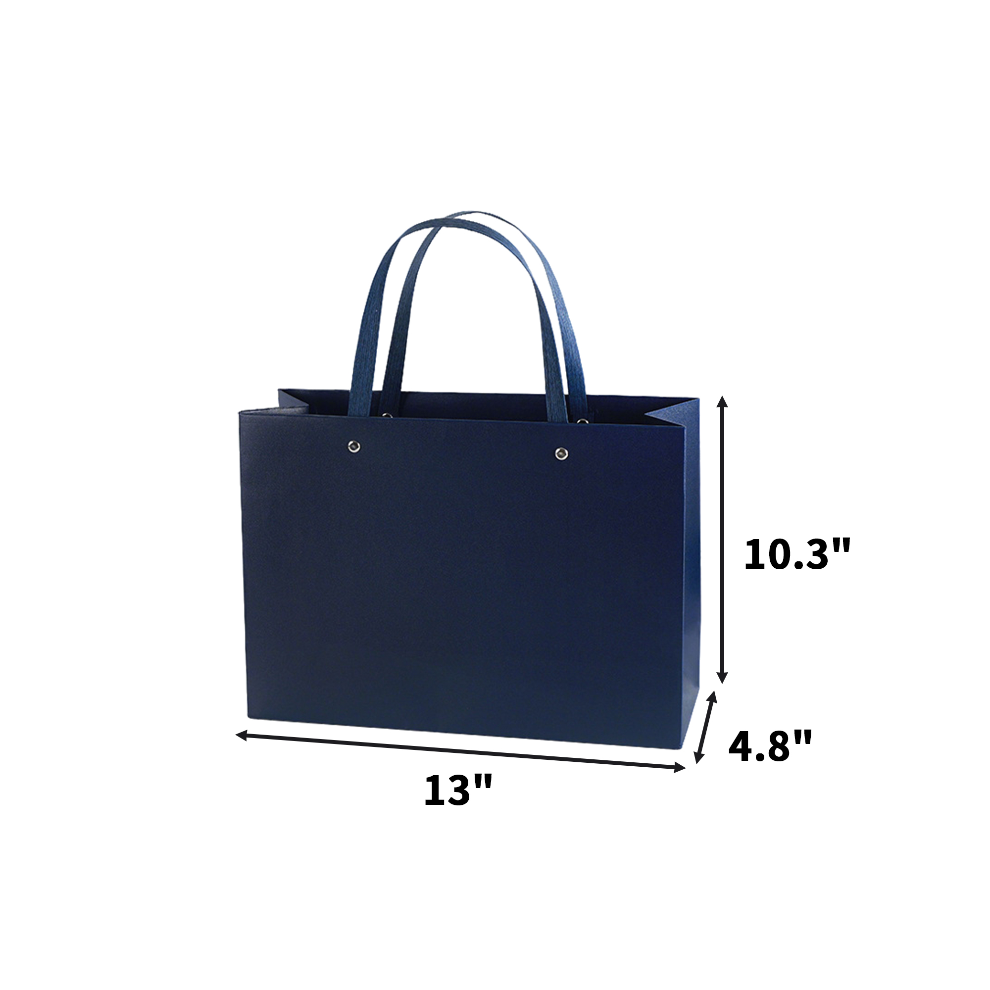 Kraft Paper Gift Bag 13" x 4.8" x 10.3" 9
