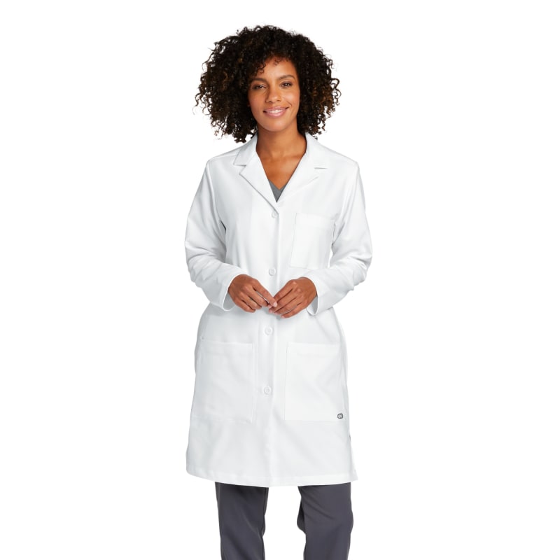 WonderWink Women's Long Lab Coat 4