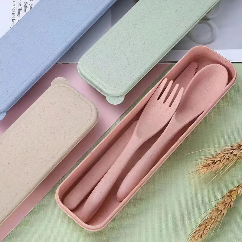 Portable Travel Utensils Set with Case 2