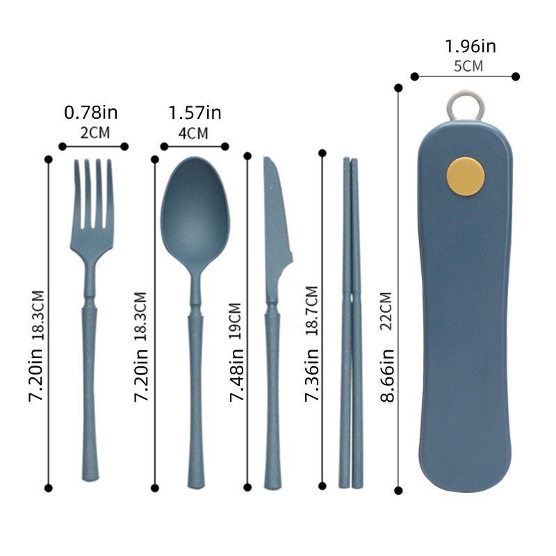 Customized portable rotating tableware set 2