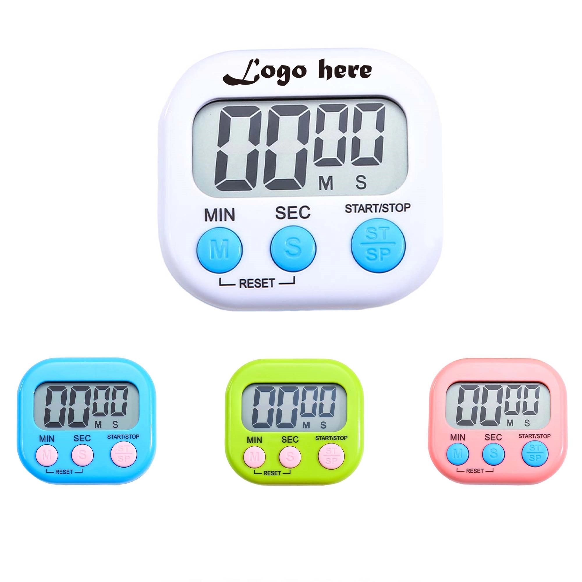 MOQ50 Magnetic Digital Kitchen Timer 2