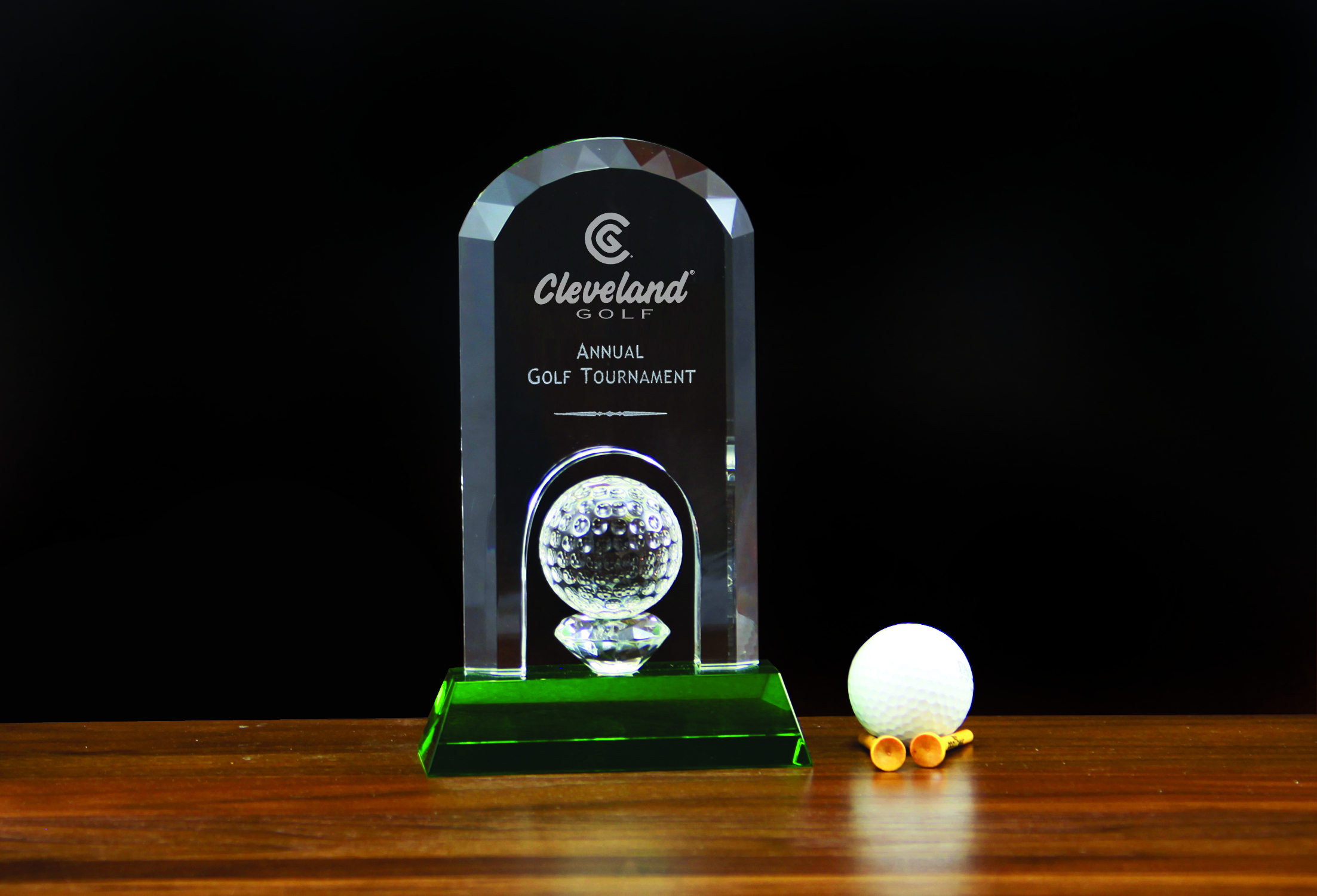 Crystal On The Green Award (5"x8") 1