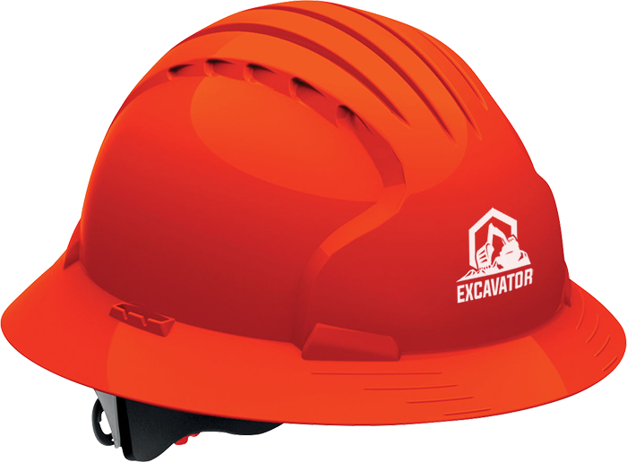 Evolution™ 6161 Full Brim Hi-Vis Hard Hat 14