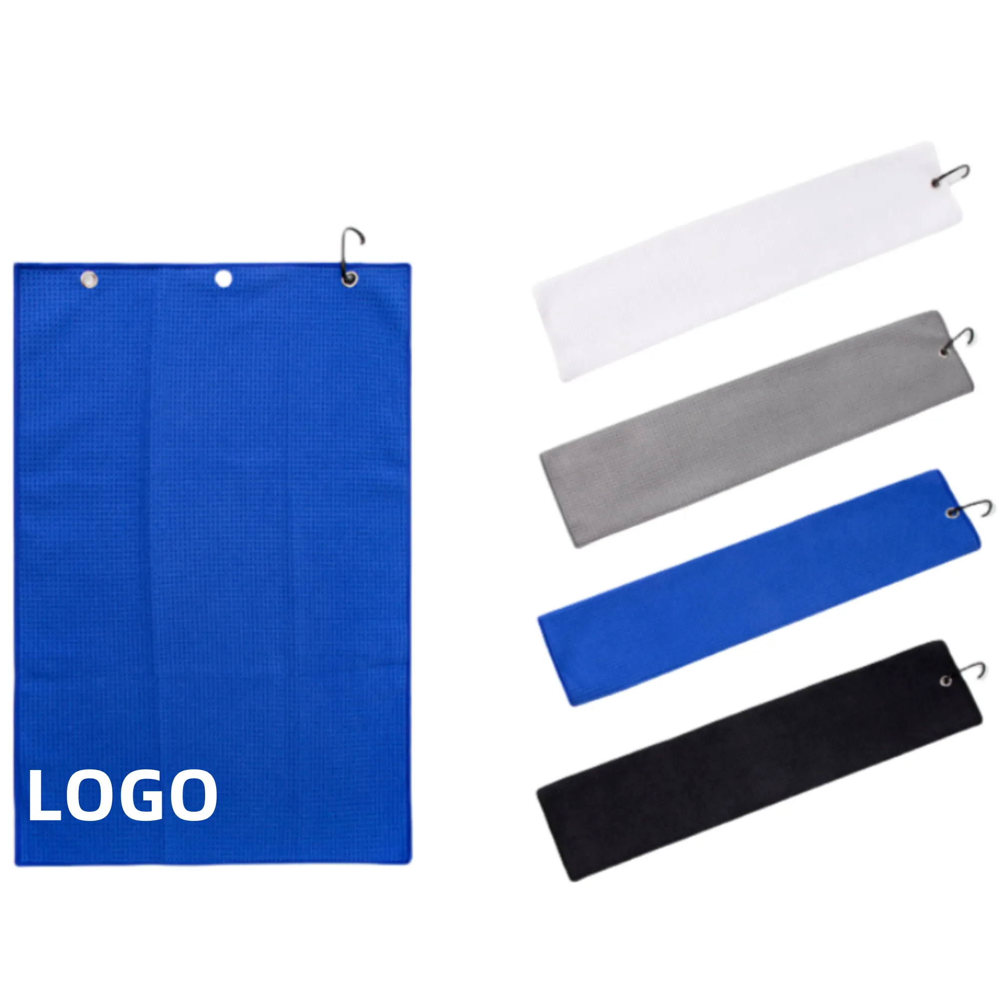 Golf Towel With Carabiner 2