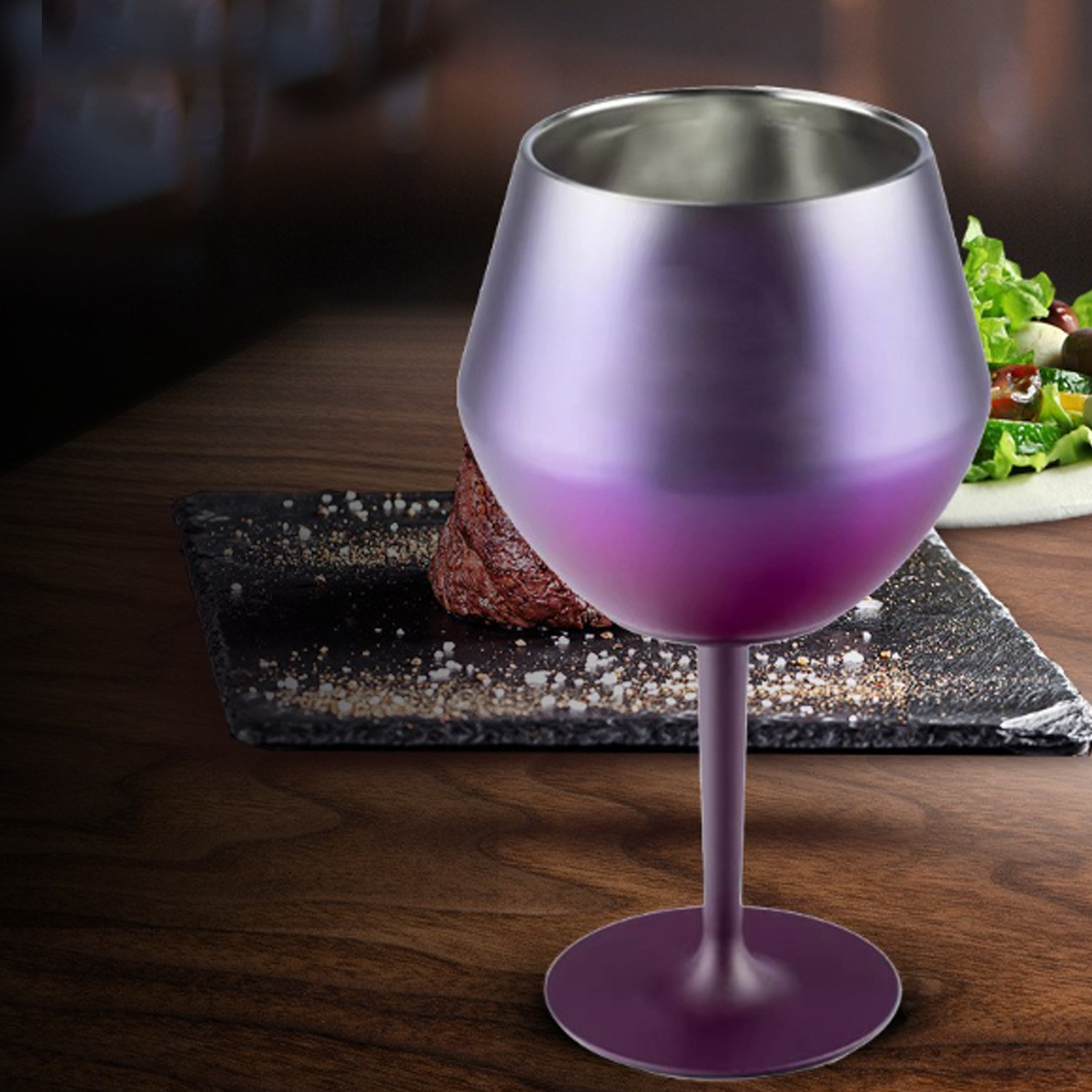 4oz Stainless Steel Stemmed Cocktail Glass, custom bottle opener with logo imprint 4
