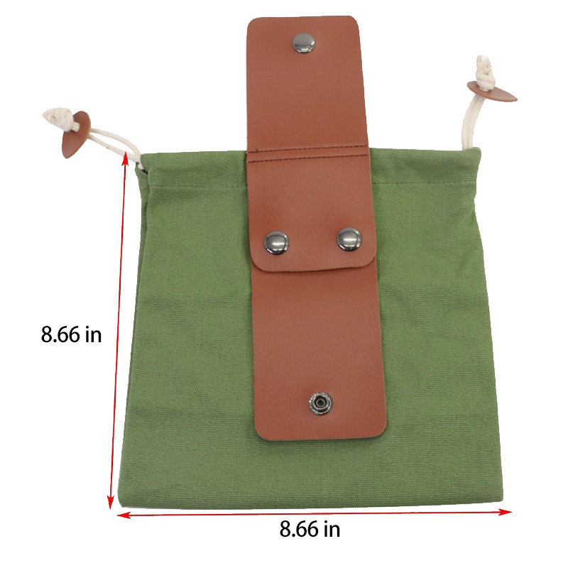Leather Buckle Harvest Bag 7