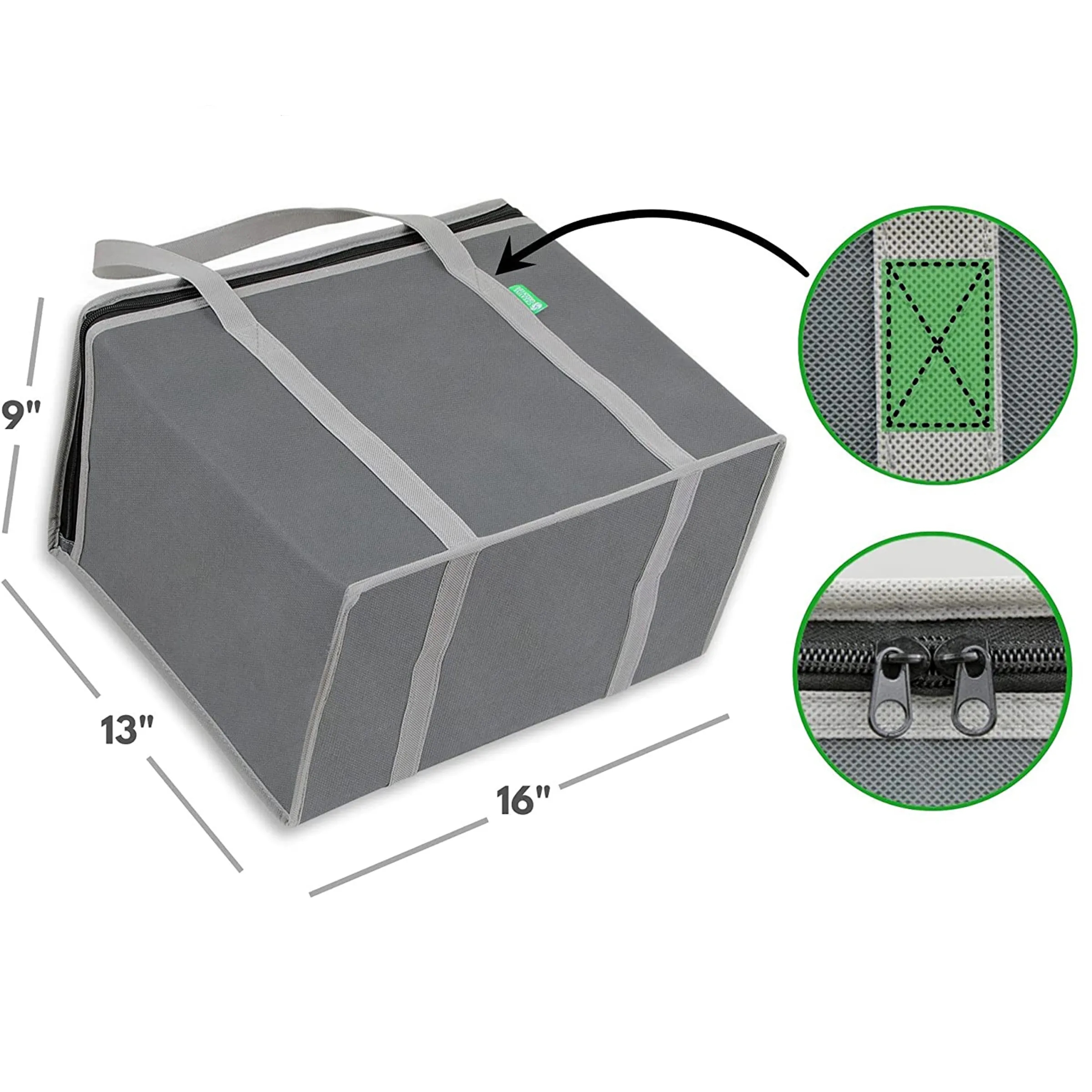 Picnic Bag with Non-Woven Fabric and Thermal Cotton 6