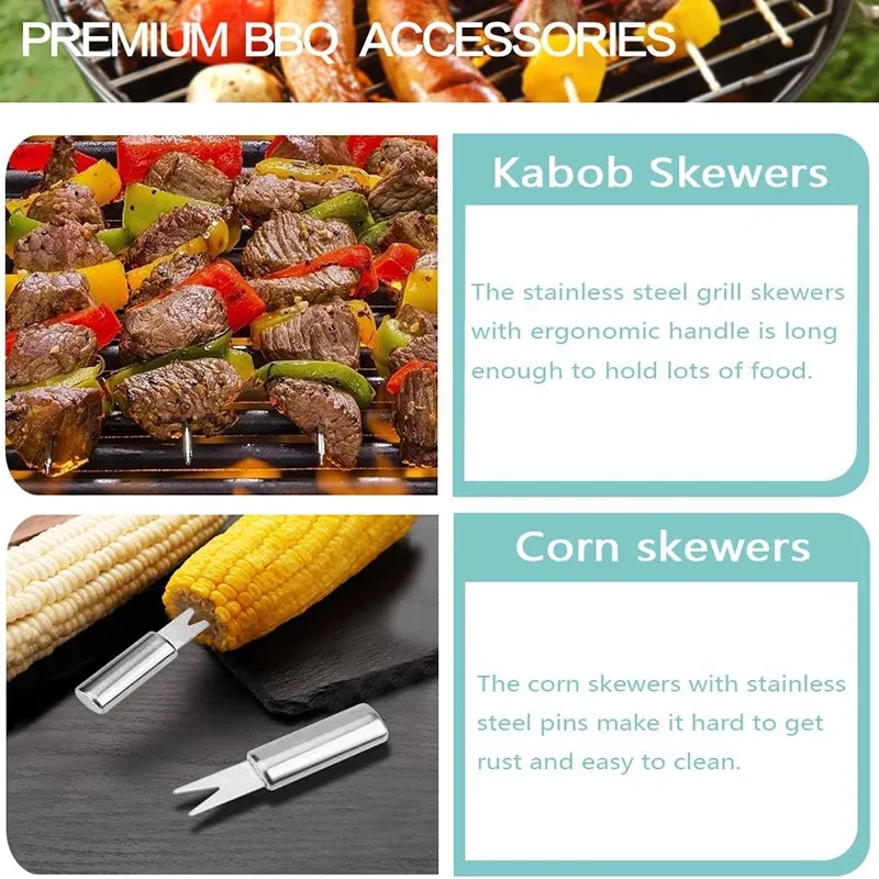 18-PCS BBQGrilling Tools Set 3