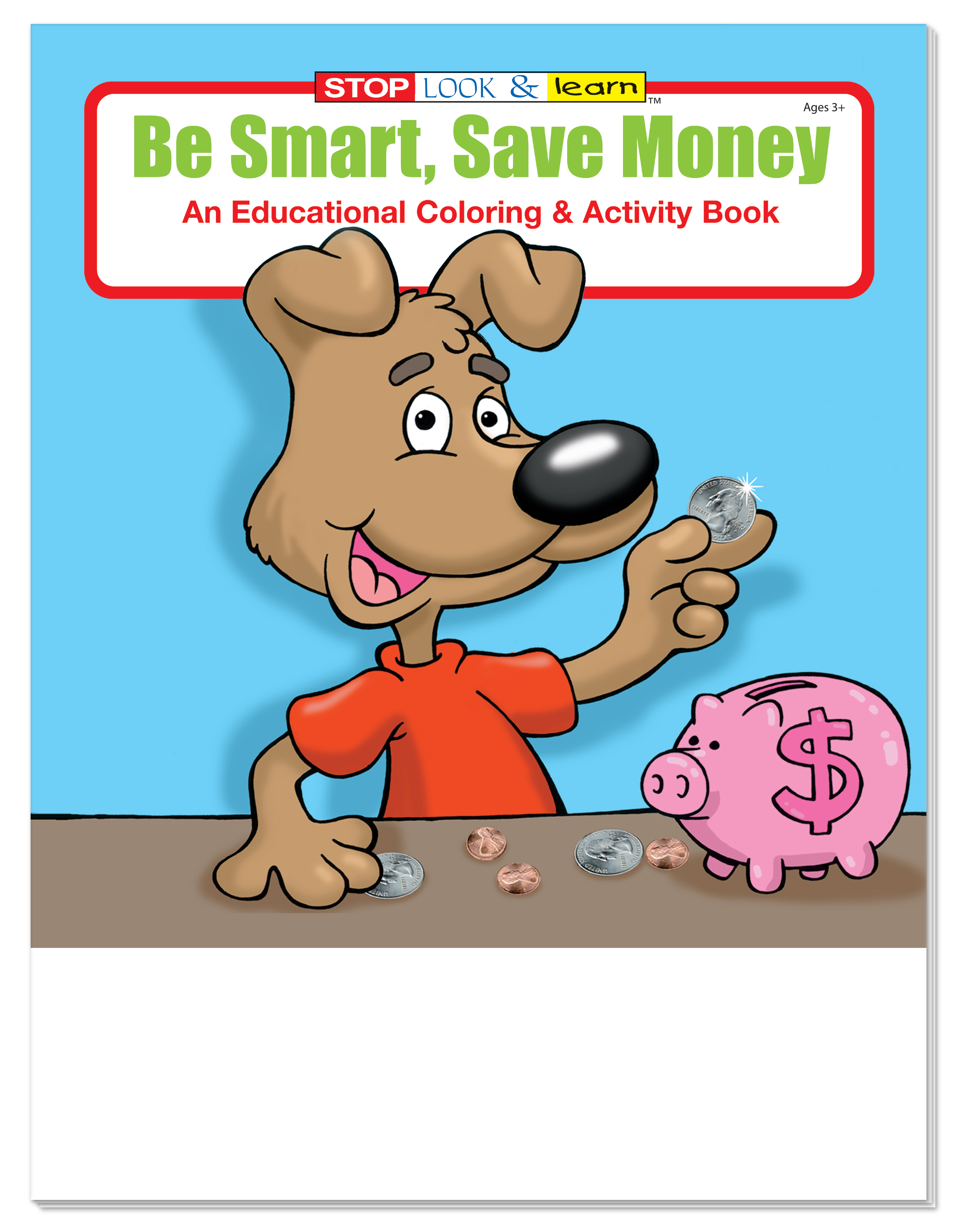Coloring Book: Be Smart, Save Money 3