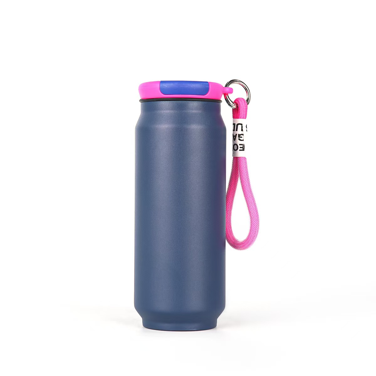 2026 Drink Can Style 17oz Insulated Water Bottle For Sport & Travel & Outdoor With Handle Strap 23