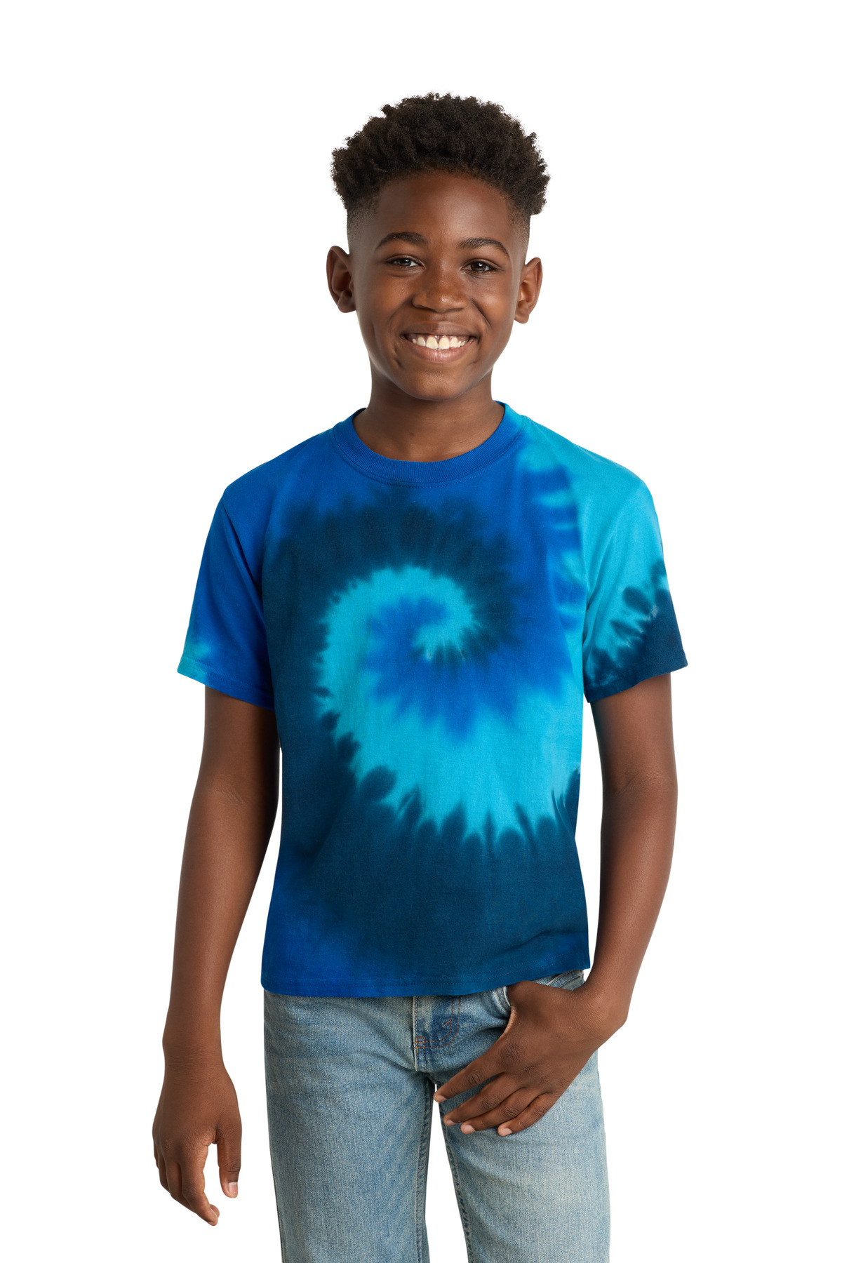 Port & Co Youth Tie-Dye Tee. PC147Y 32