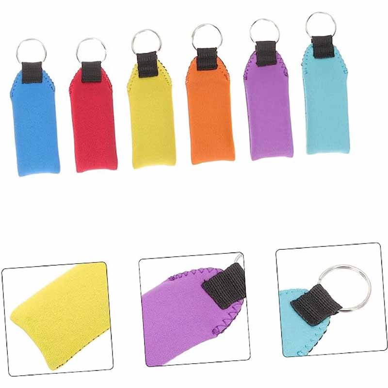 Neoprene floating keychains keep your keys from sinking in water 1
