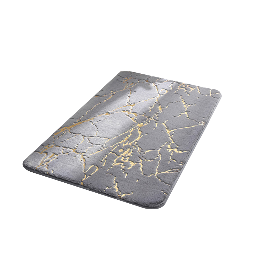 Gilding nonslip plush carpet absorbent floor mat 7