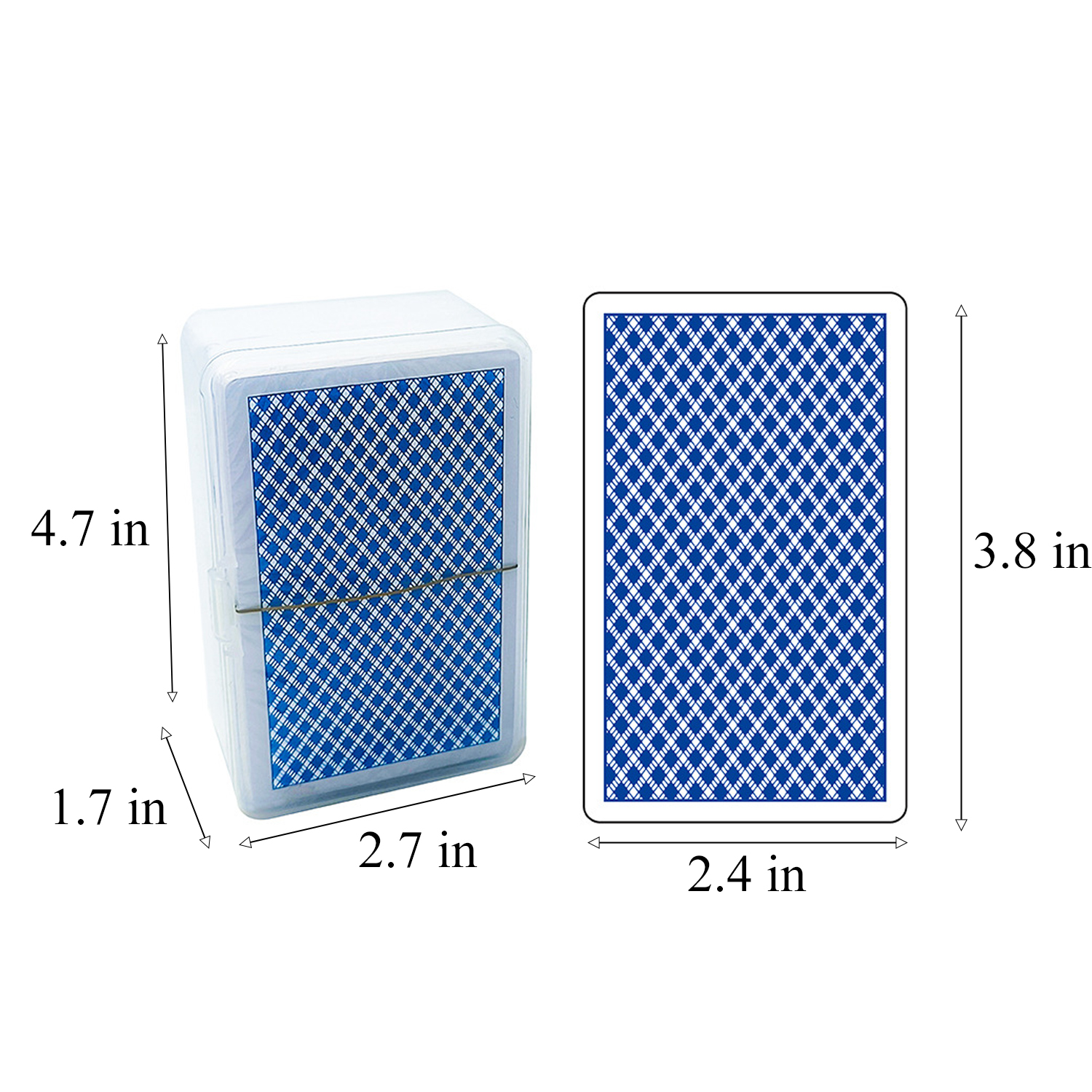 Waterproof PVC Playing Cards w/ Case 5