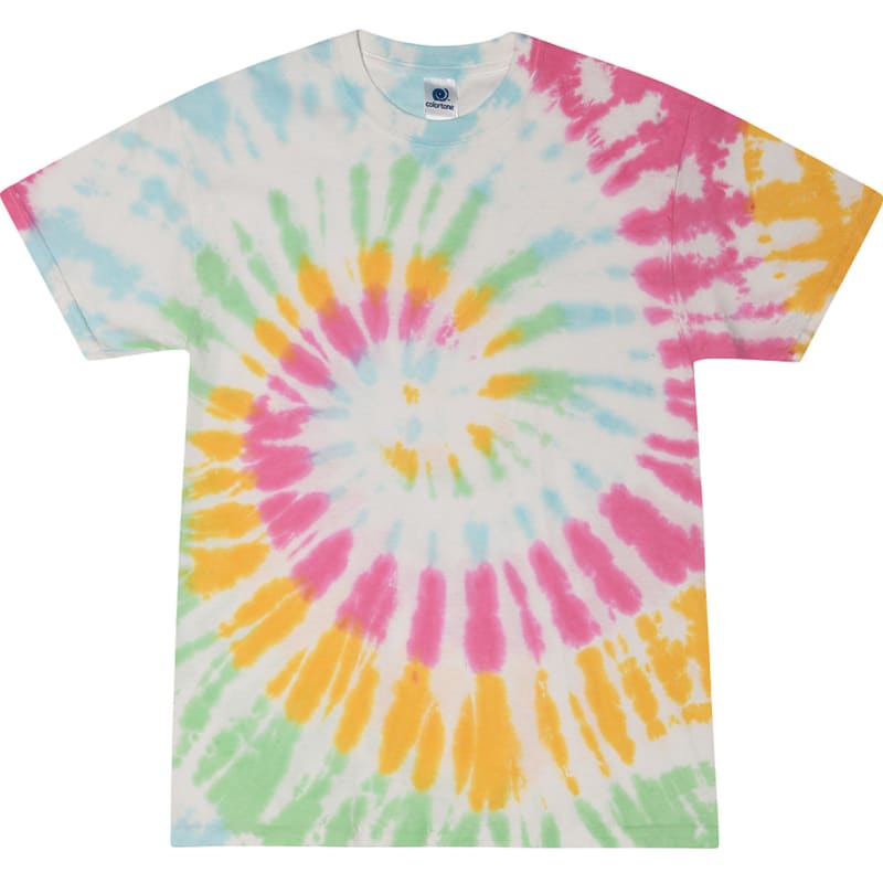 Tie-Dye 5.4 Oz., 100% Cotton Tie-Dyed T-Shirt 42