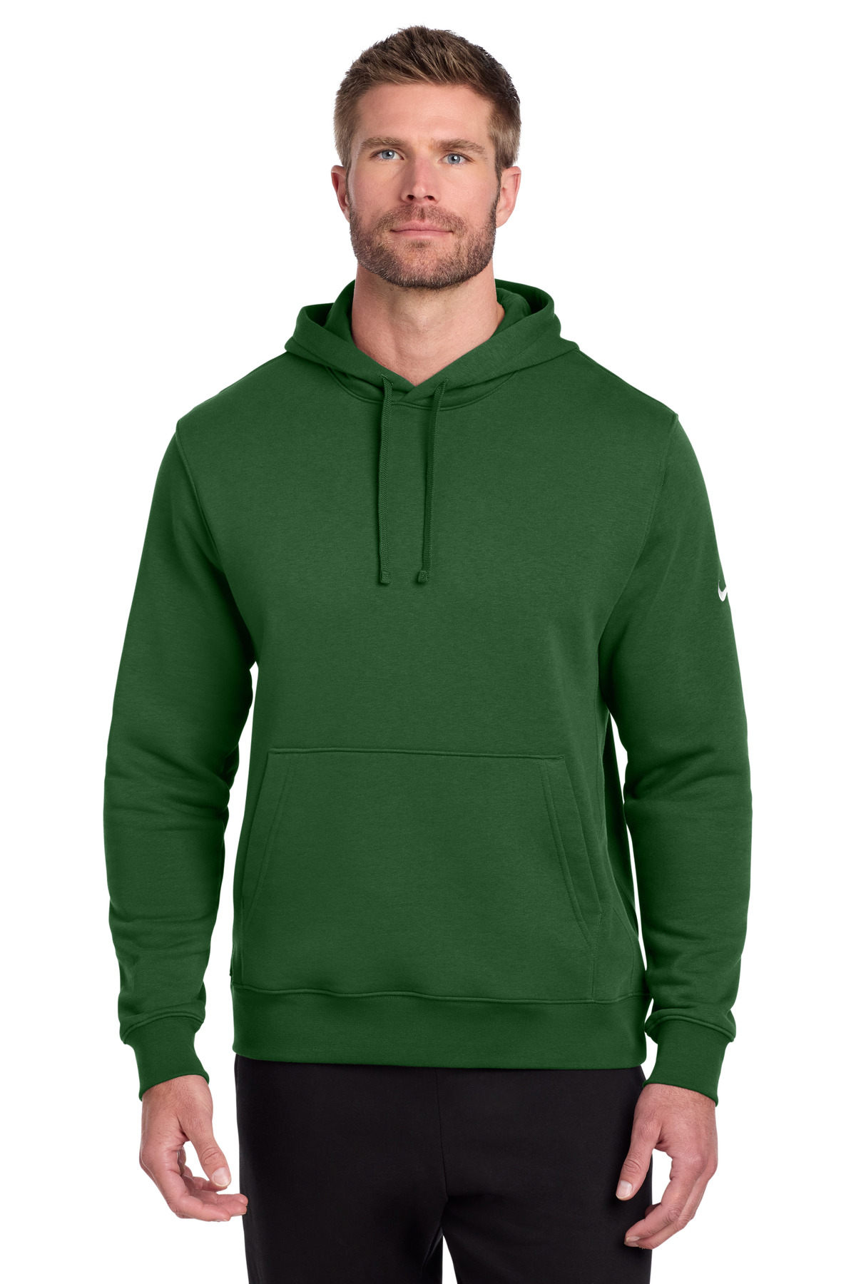 Nike Club Fleece Sleeve Swoosh Pullover Hoodie NKDR1499, custom hoodie or sweatshirt with logo imprint 11