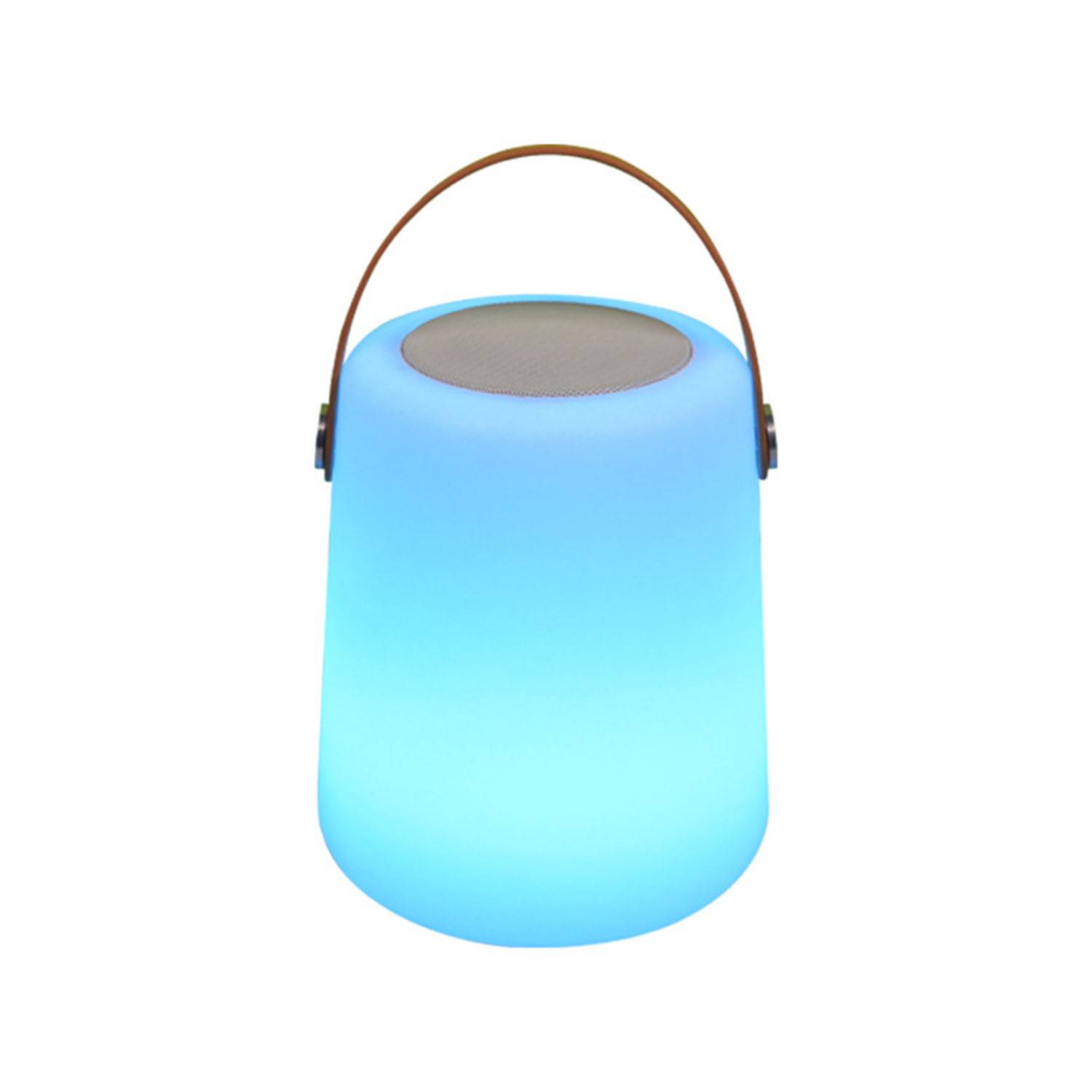 Outdoor portable lighting luminous bluetooth speaker 7