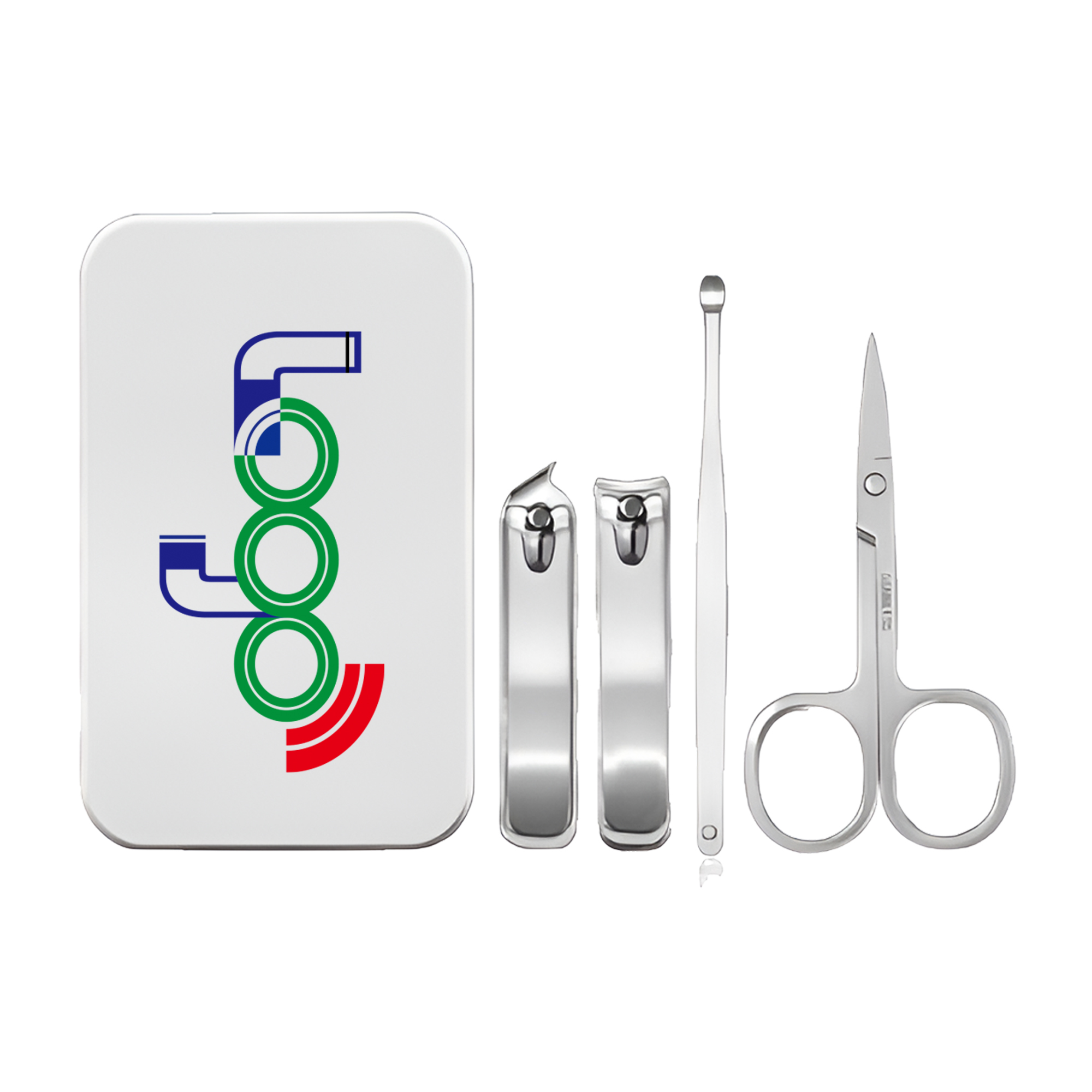 MOQ 50 Professional Stainless Steel Nail Clippers Set 4