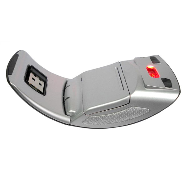 Curved Wireless Optical Mouse with USB Receiver 8