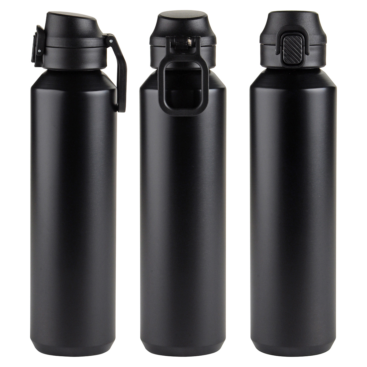 Nexus 27 oz Recycled Aluminum Bottle with Flip-Top Lid and Carabiner 5