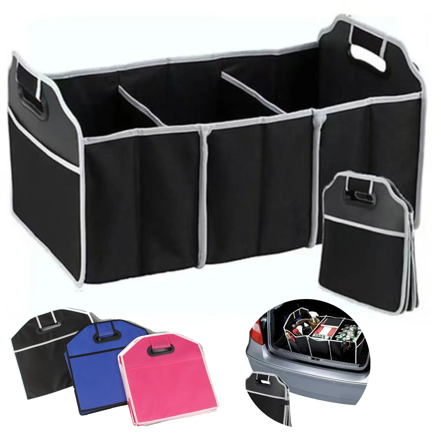 Vehicle-Mounted Non-Woven Fabric Storage Box 1