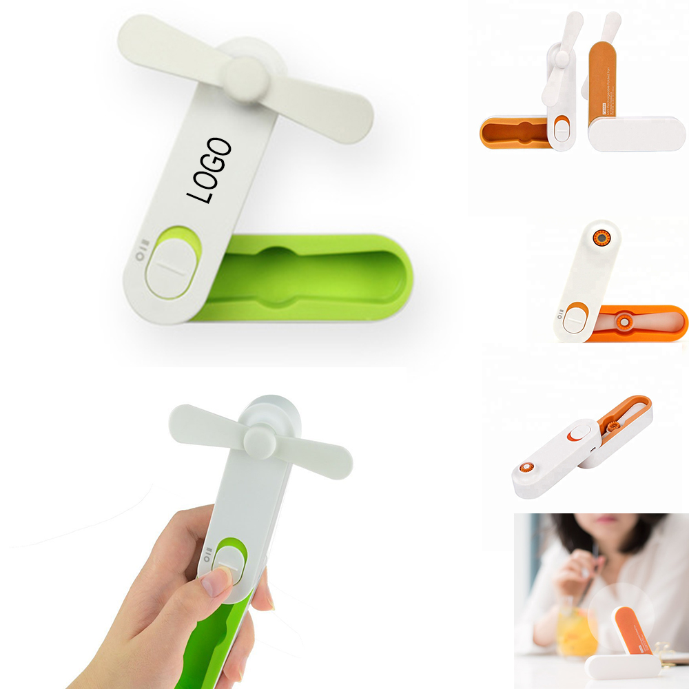 Portable Foldable Pocket Fan USB Rechargeable 1
