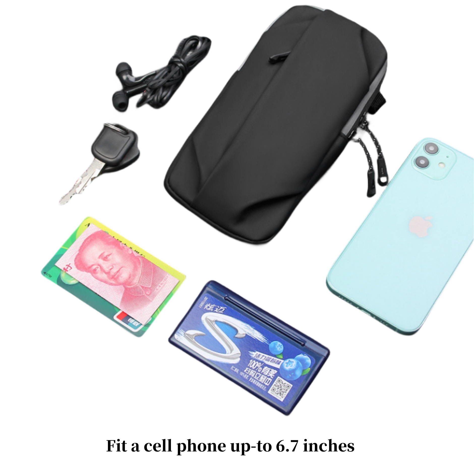 Small Crossbody Shoulder Holsters Bag with Arm Band 7