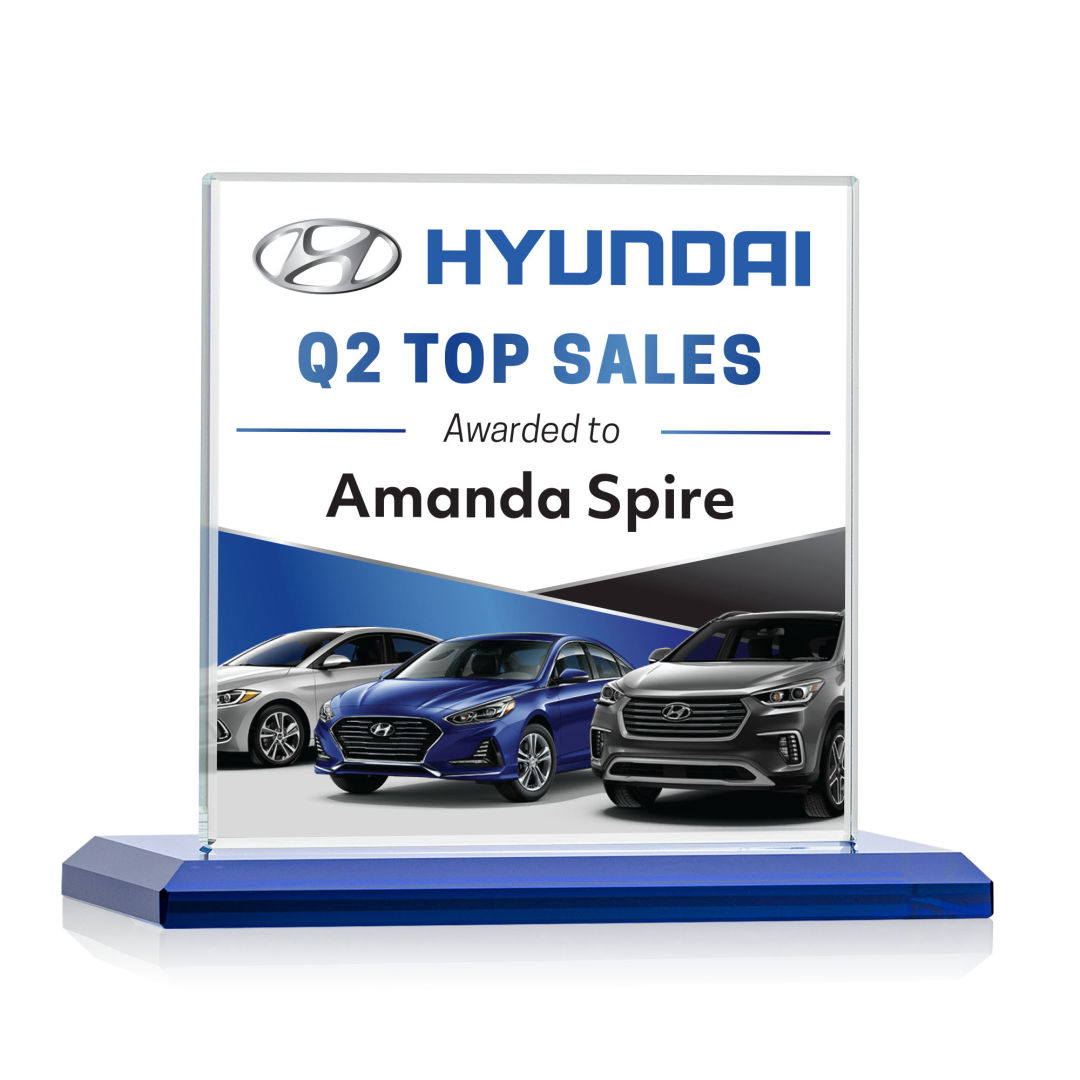 Cardiff VividPrint™ Award - Blue 3