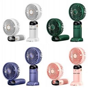 Rechargeable Mini Handheld Pocket Hanging Neck Cooling Fan 1