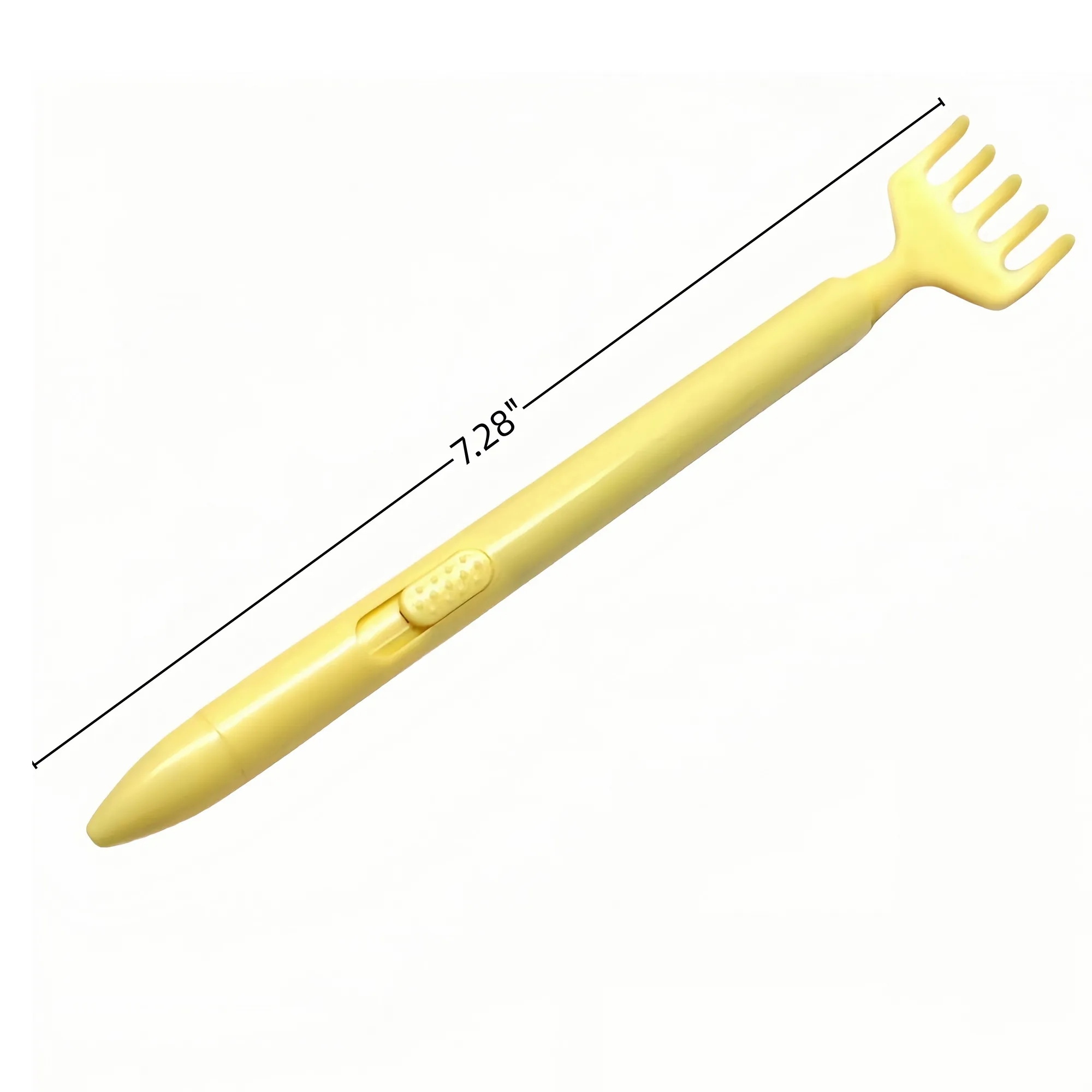 Retractable Ballpoint Pen With retractable Scratcher Tip 3