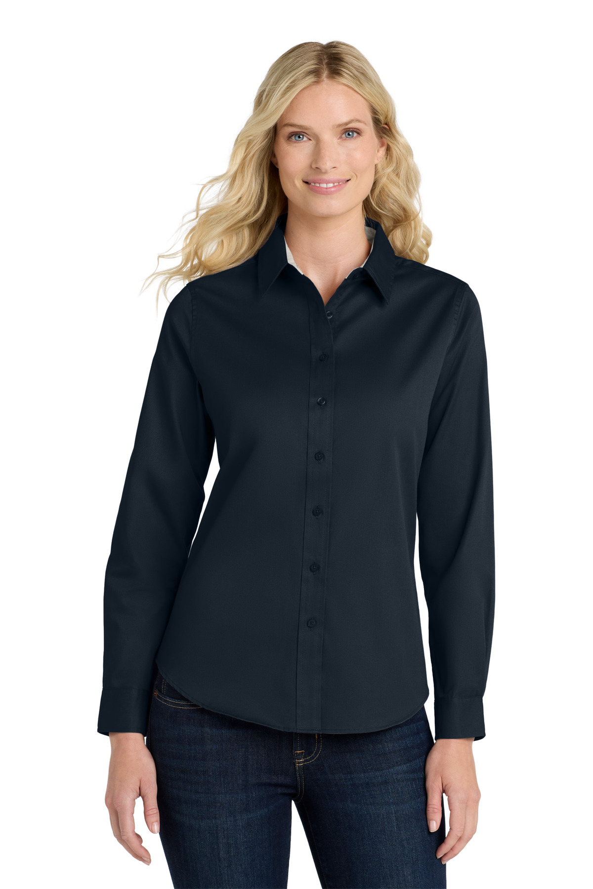 Port Authority Women's Long Sleeve Easy Care Shirt. L608 144