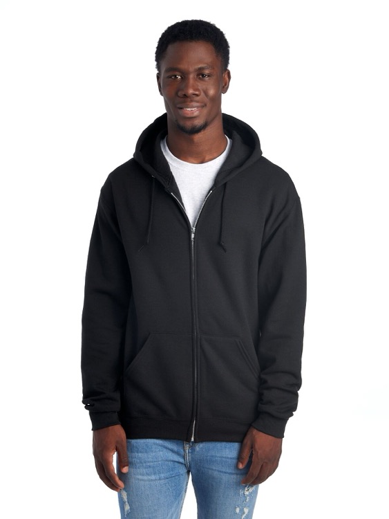 JERZEES NuBlend® Unisex Full-Zip Hooded Sweatshirt 8