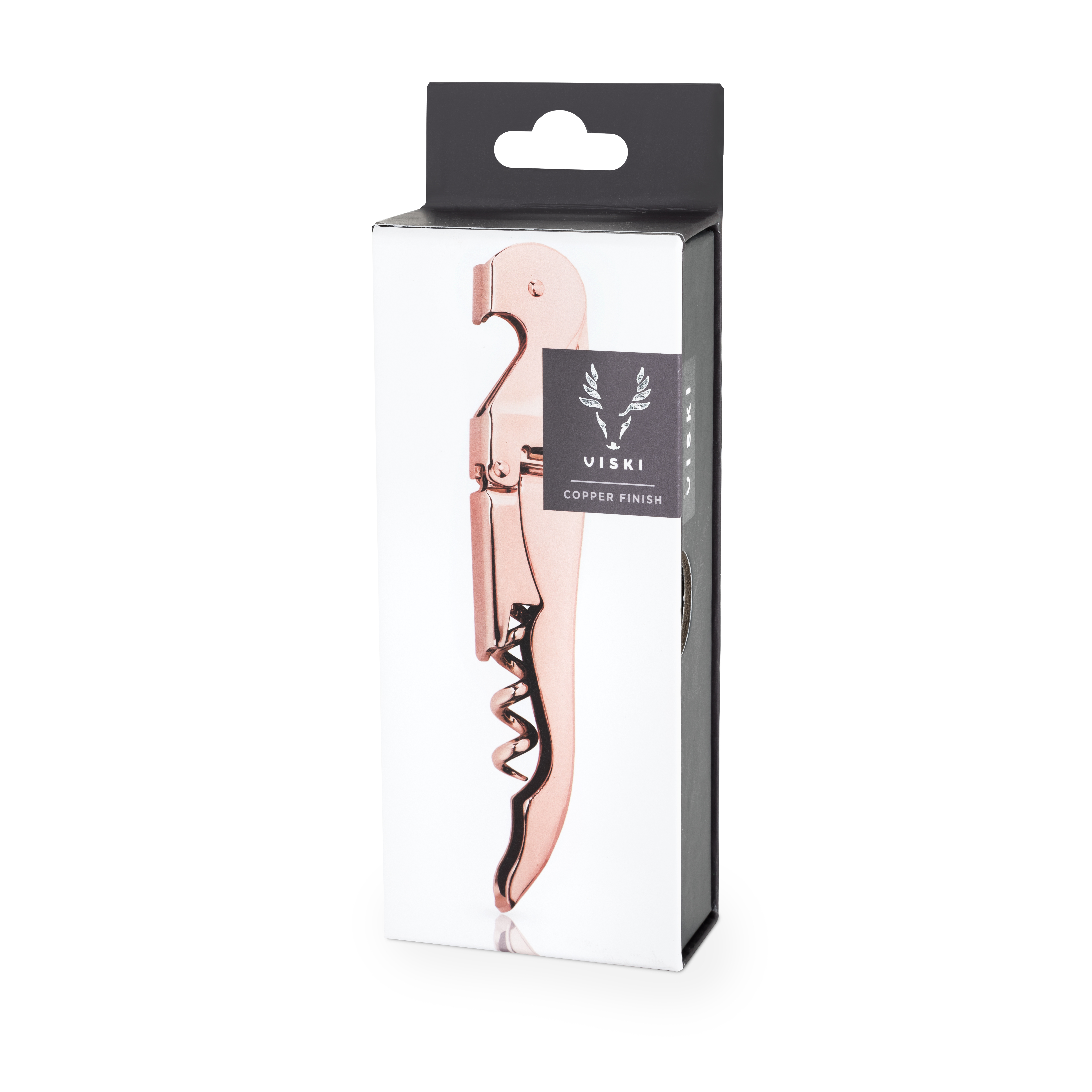 Viski® Signature Double Hinged Corkscrew 14