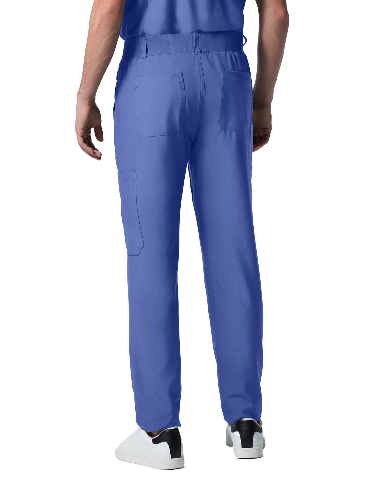 Landau - Forward - Men's Eight-Pocket Mid-Rise Rib-Knit Elastic Waist Cargo Pant 20