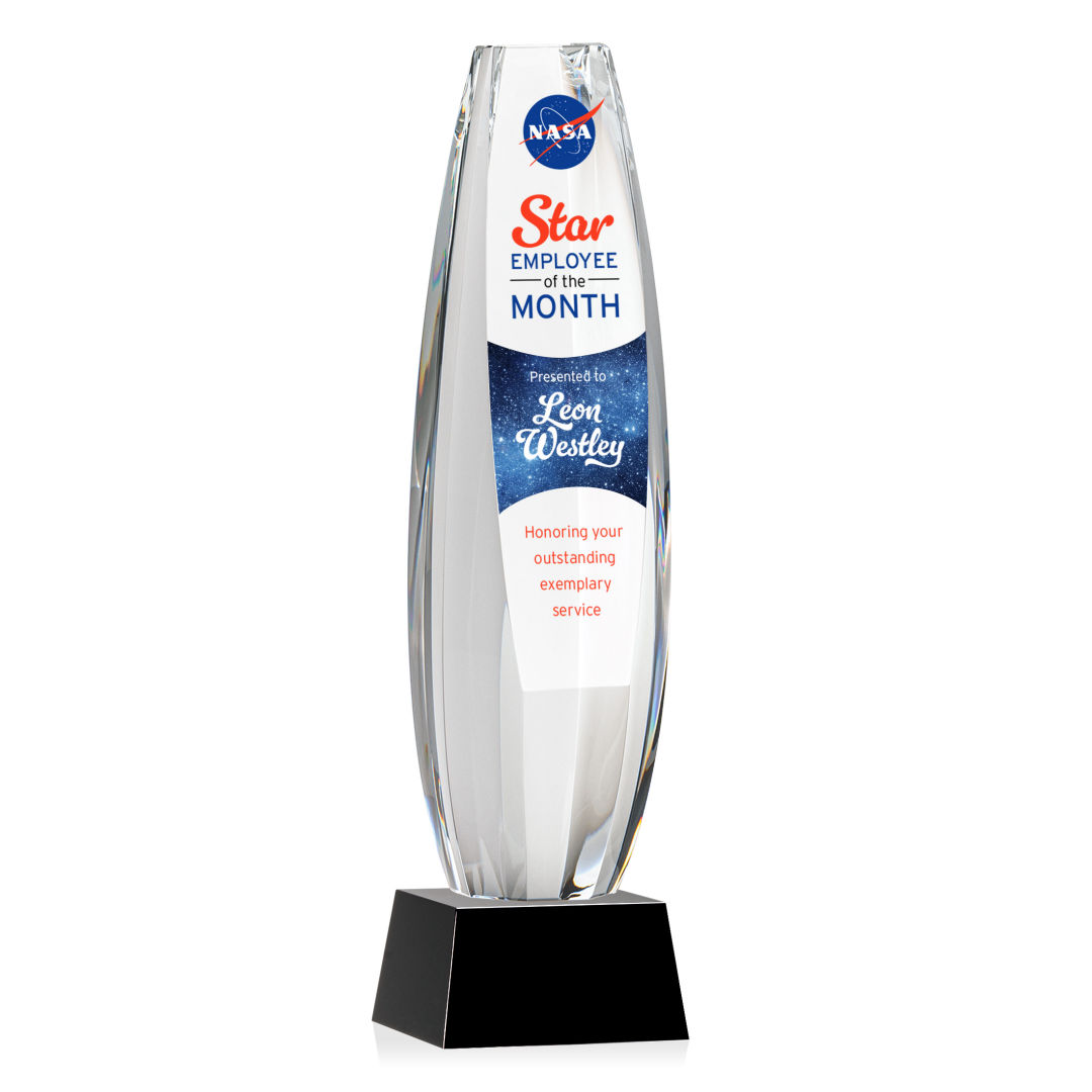 Hoover VividPrint™ Award on Robson Base - Black 9