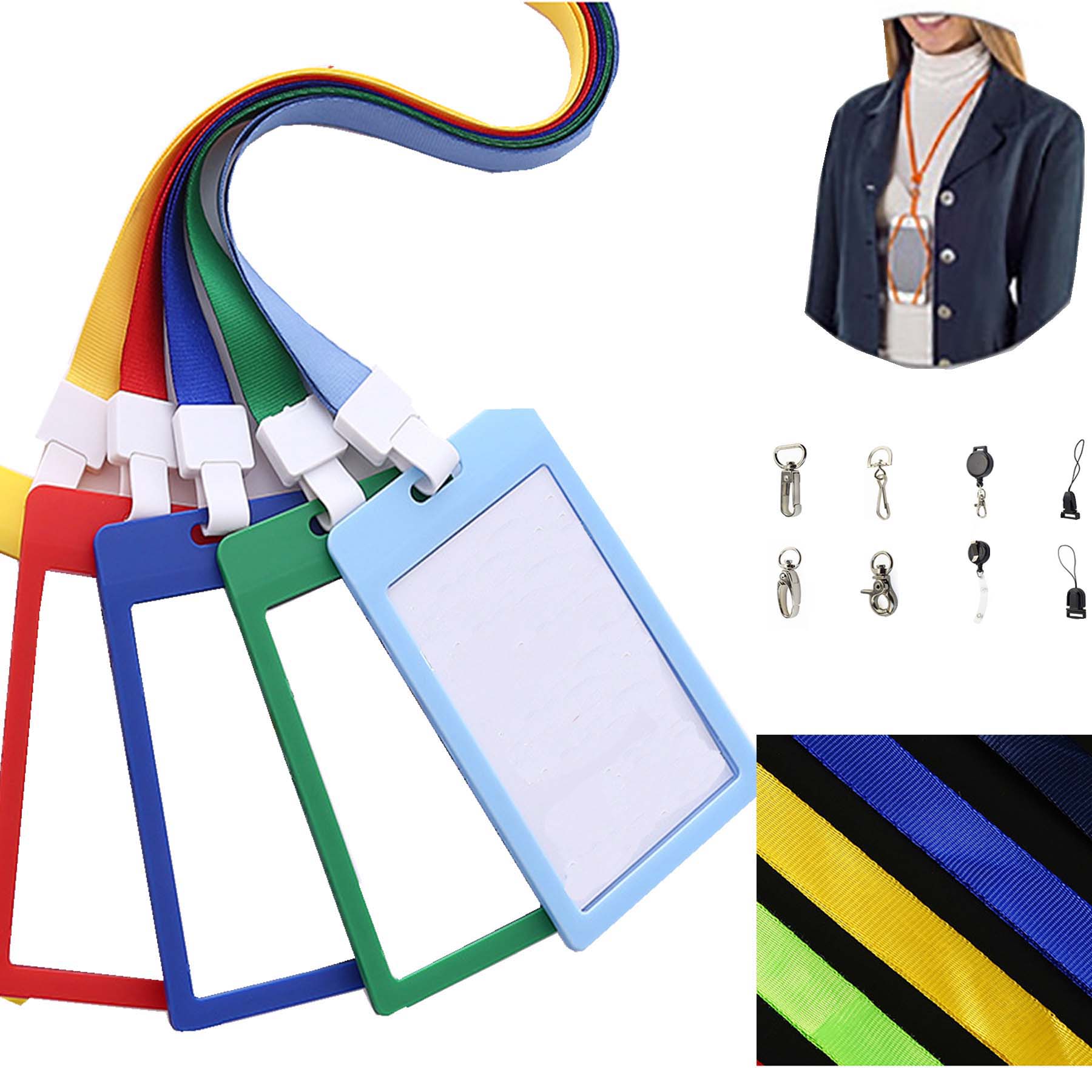 Polyester Cell Phone Lanyard Hold Mobile Phone And Card Pocket 1
