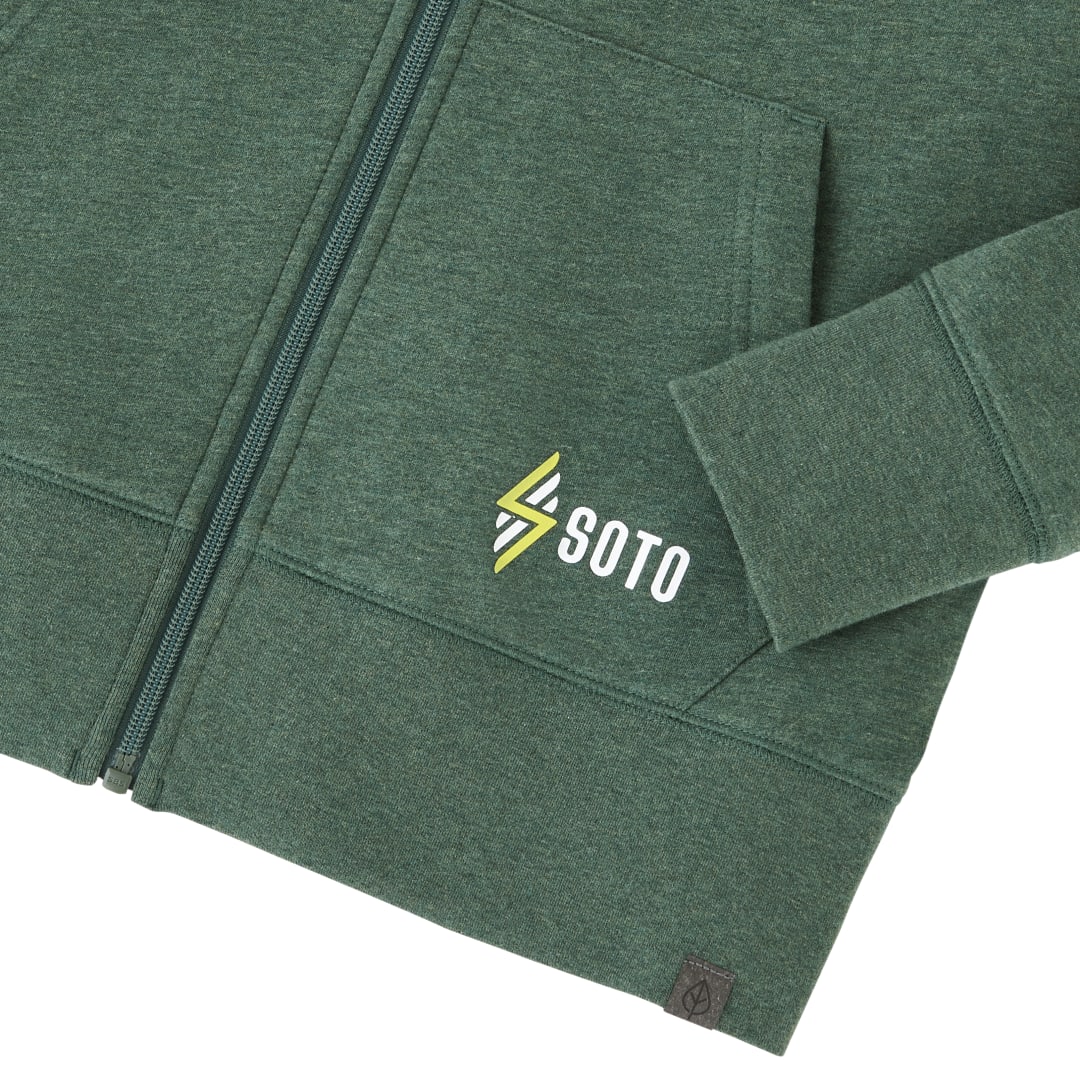 Women's ARGUS Eco Fleece Full Zip Hoody 18