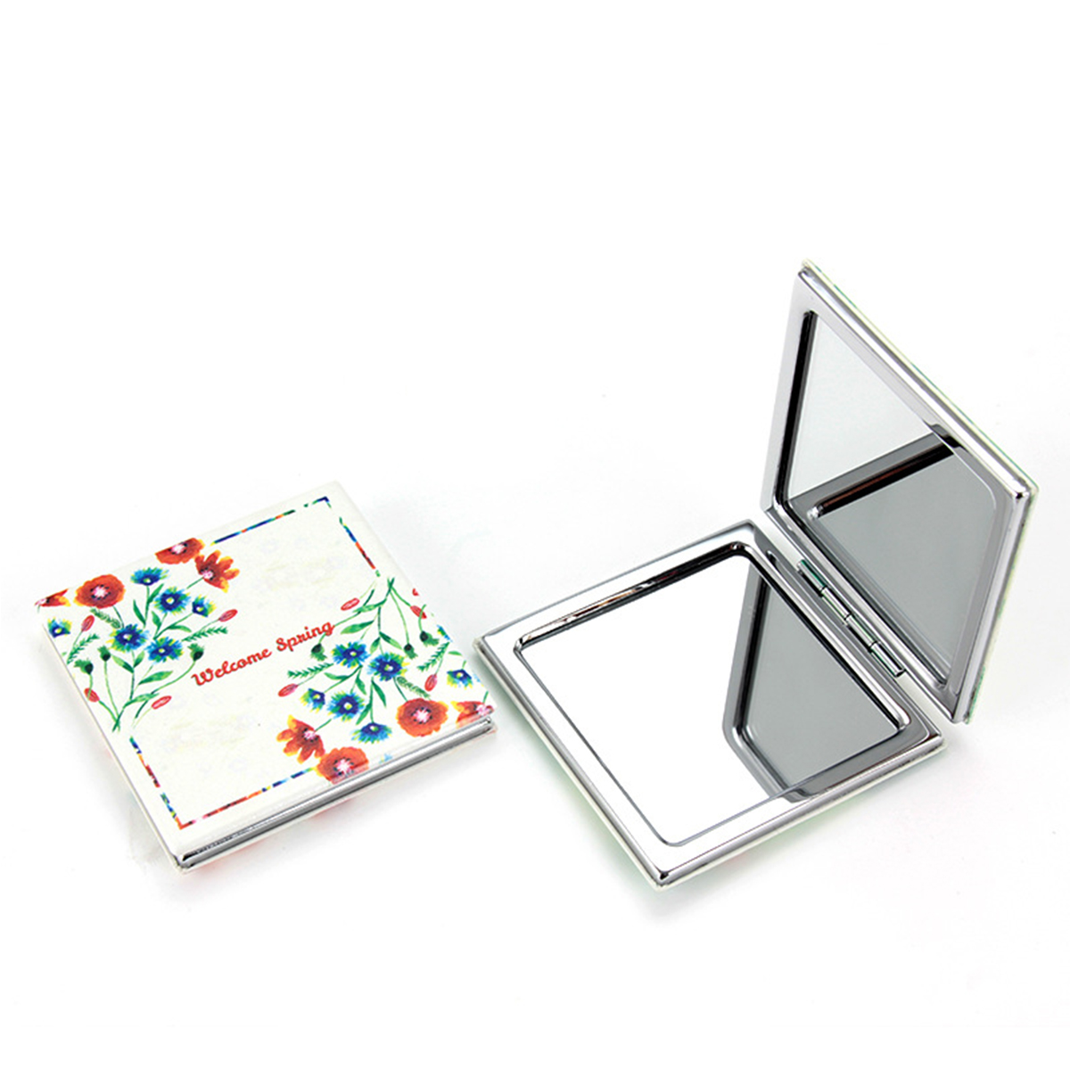 Compact Folding Double Mirror 2