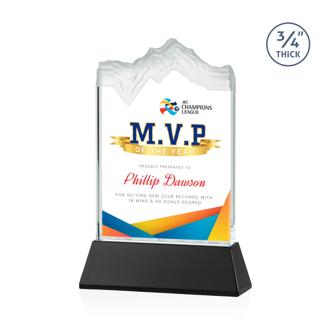 Kilimanjaro VividPrint™ Award on Newhaven - Black 6