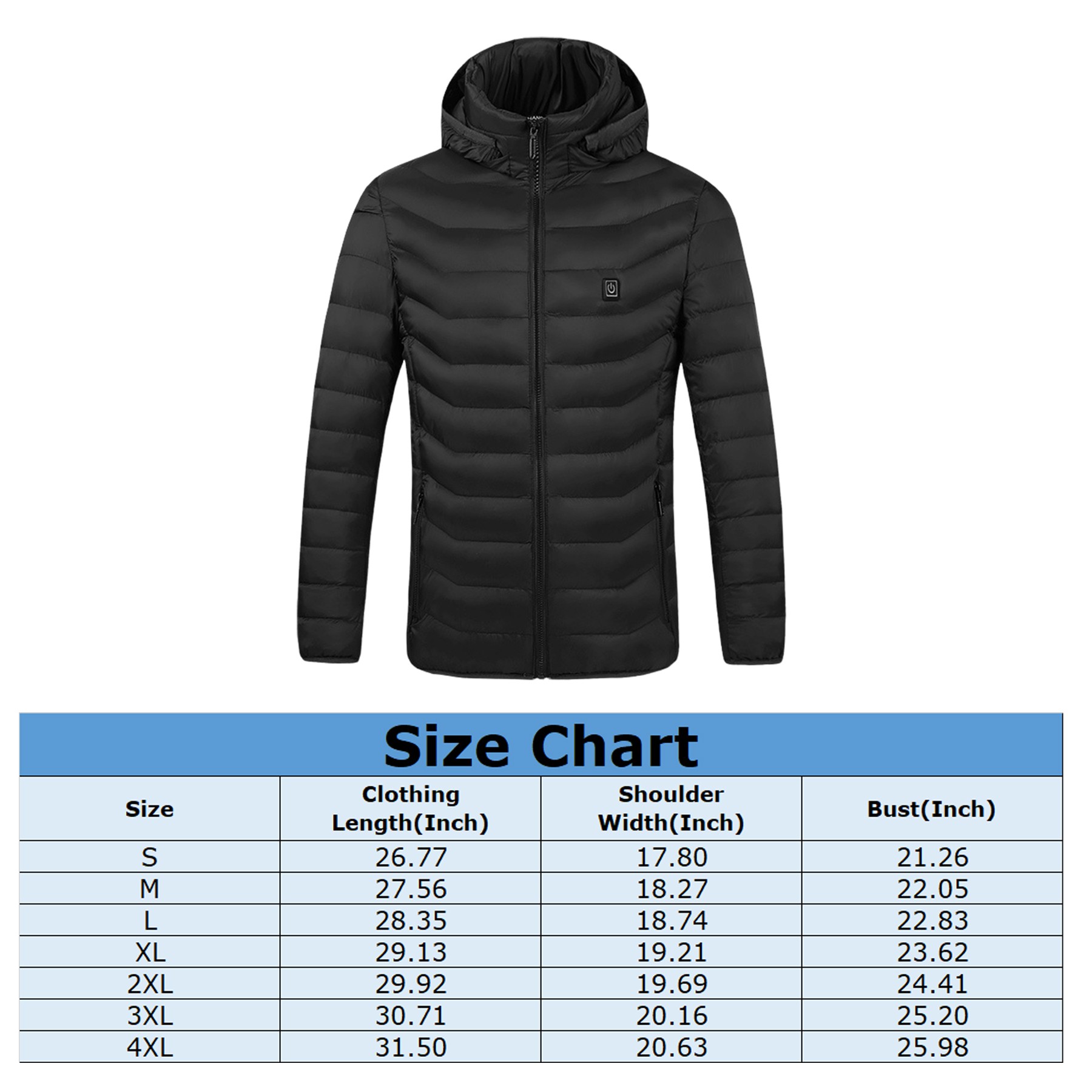 4-part Intelligent Electric Jacket 2