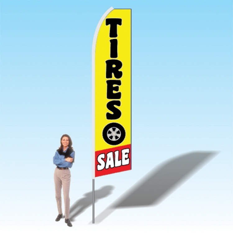 15FT Tires Sale Advertising Banner Flag 2