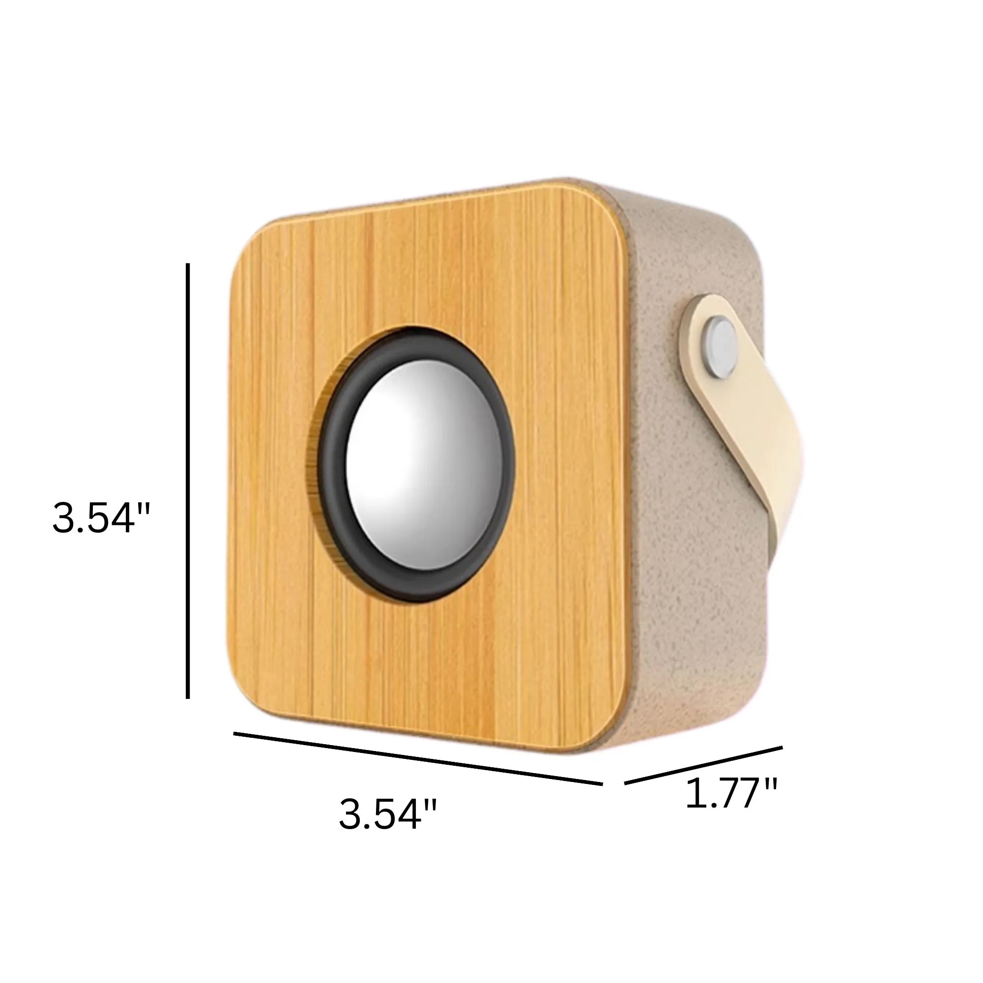 Bamboo Portable Wireless Speaker System 4
