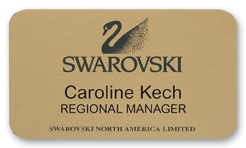 Executive Brass Badges