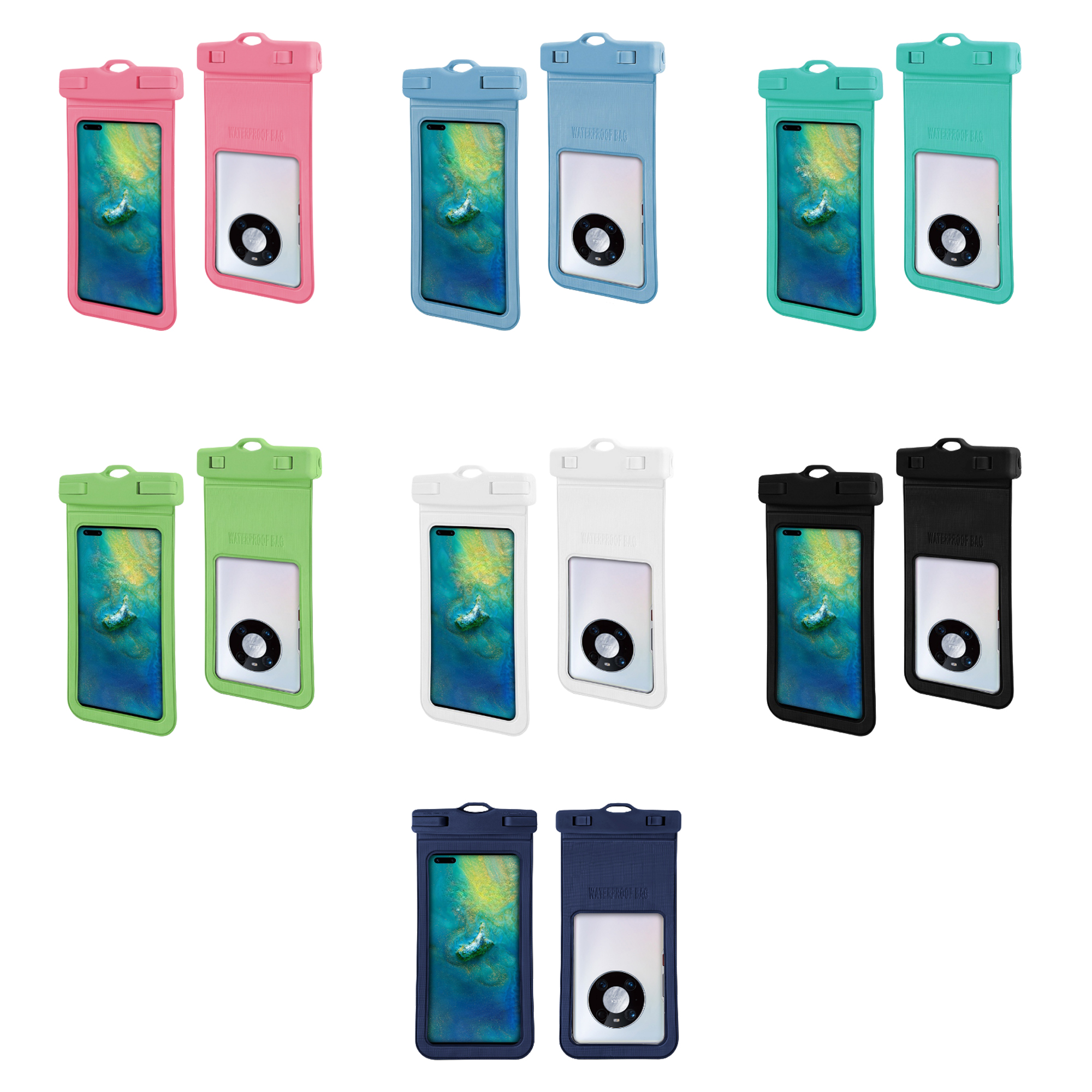 MOQ 50 PCS Stylish Lanyard Waterproof Phone Pouch 2